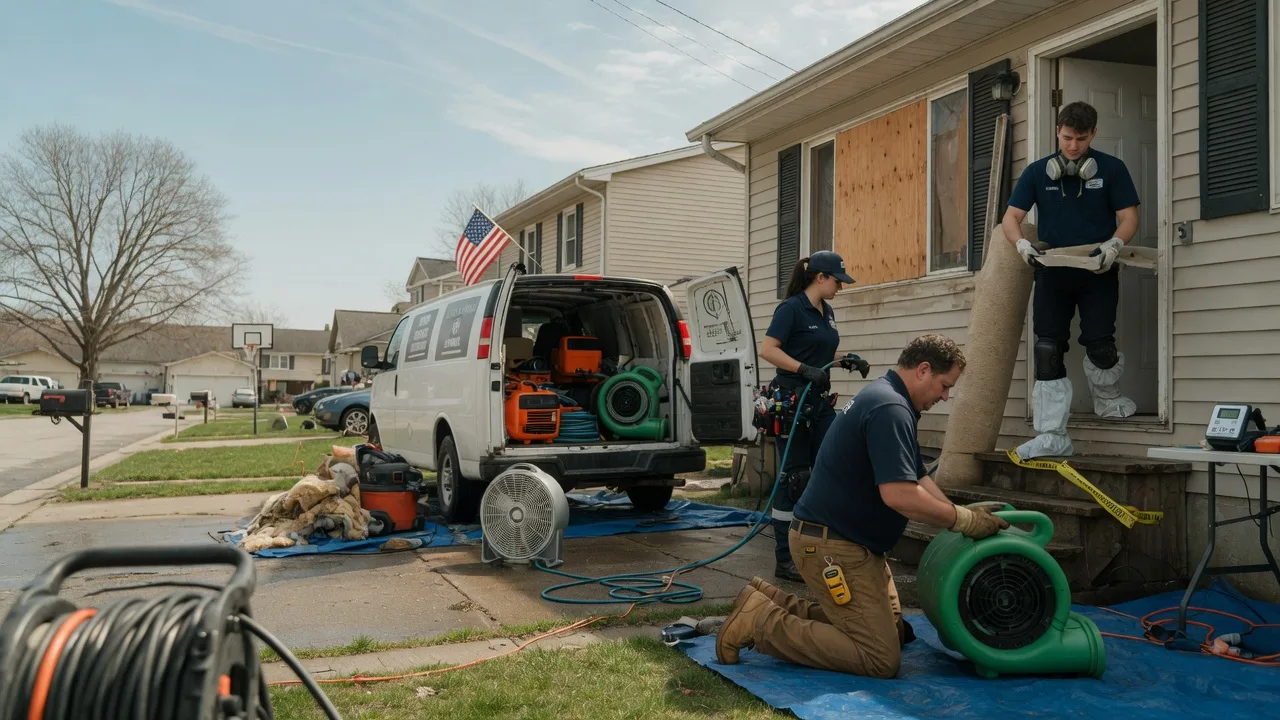 Water Damage Restoration in North Carolina near me